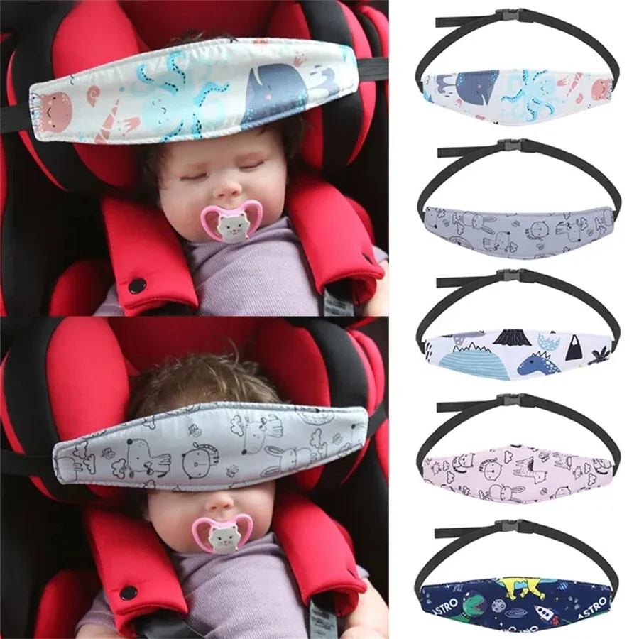 Infant Car Seat Cover - Penyangga Kepala Kursi Mobil Bayi Sabuk