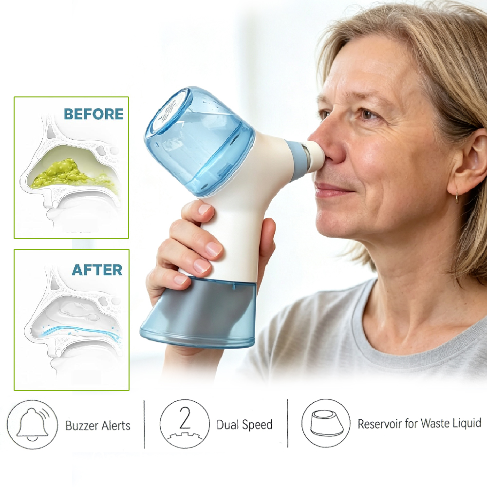 Sistem Irigasi Hidung Elektrik - Nasal Aspirator ulasan dan harga