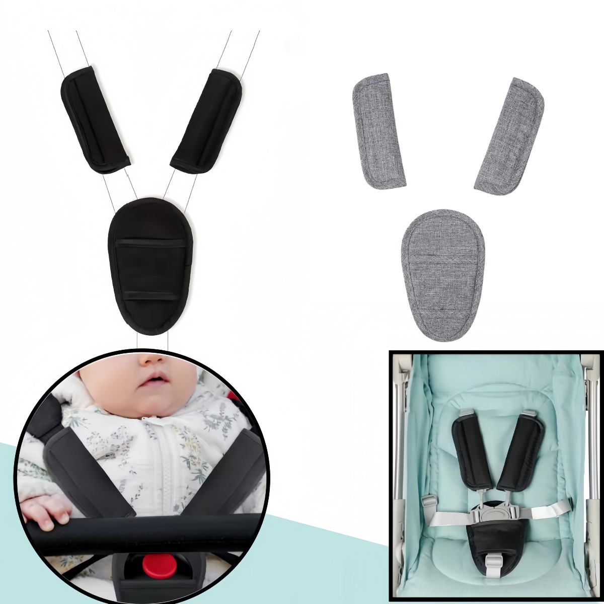 Bantalan Sabuk Pengaman Kursi  - Infant Car Seat Cover ulasan dan harga