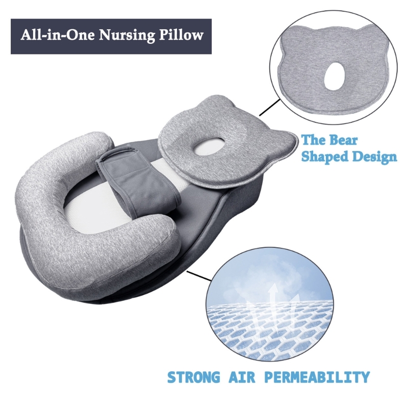 Bantalan Tidur Miring Anti Ter - Nursing Pillow Breastfeeding ulasan dan harga
